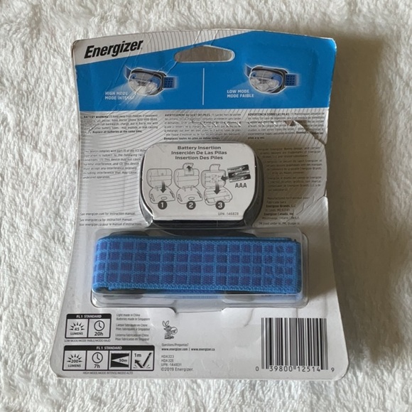 Energizer Blue Vision Headlamp - Picture 2 of 2